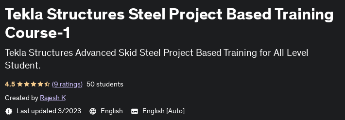 Tekla Structures Steel Project Based Training Course-1