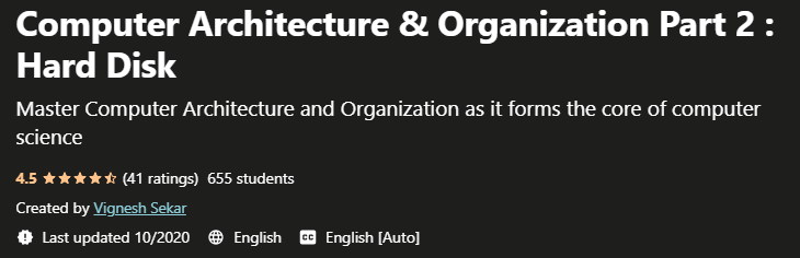 Computer Architecture Organization Part 2 Hard Disk