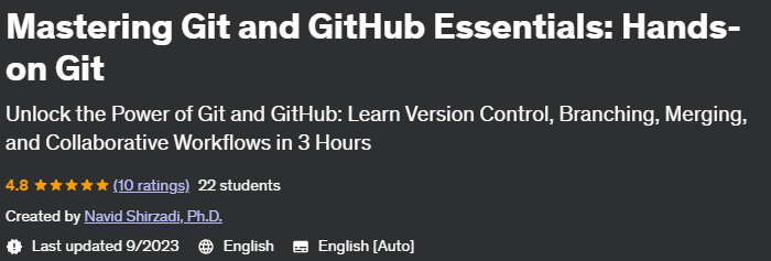 Mastering Git and GitHub Essentials_ Hands-on Git