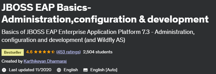 JBOSS EAP Basics-Administration, configuration & development
