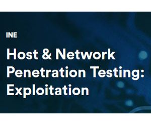 Download INE - Host & Network Penetration Testing: Exploitation 2023-8