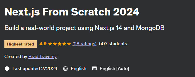 Next.js From Scratch 2024