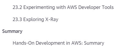 Hands-on Development in AWS 