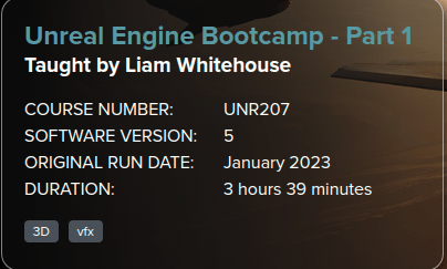 Unreal Engine Bootcamp - Part 1