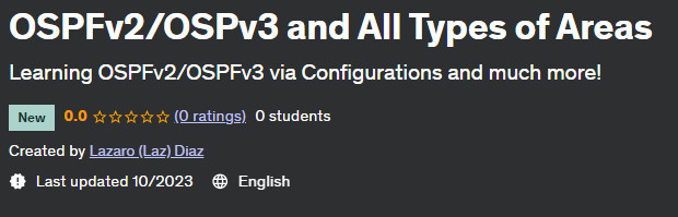 OSPFv2/OSPv3 and All Types of Areas