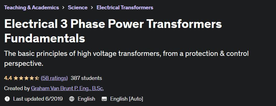 Electrical 3 Phase Power Transformers Fundamentals