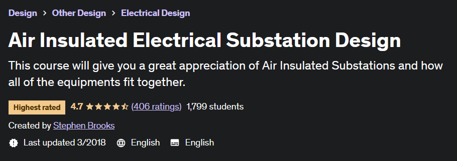 Air Insulated Electrical Substation Design