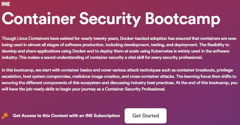 Container Security Bootcamp