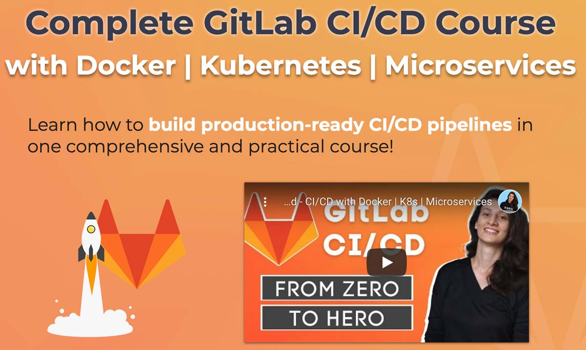 Complete GitLab CI/CD Course with Docker |  Kubernetes |  Microservices