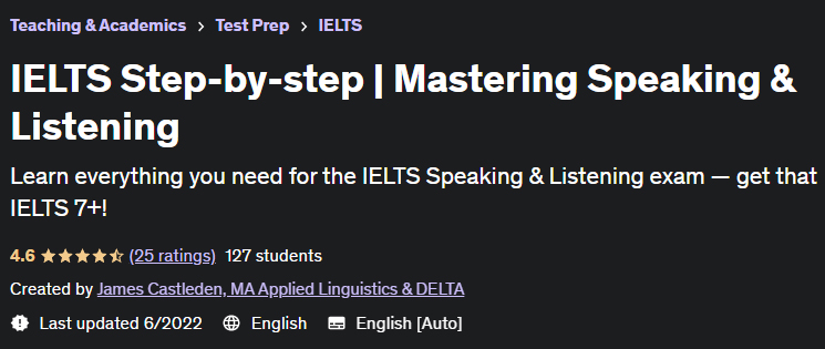 IELTS Step-by-step Mastering Speaking & Listening