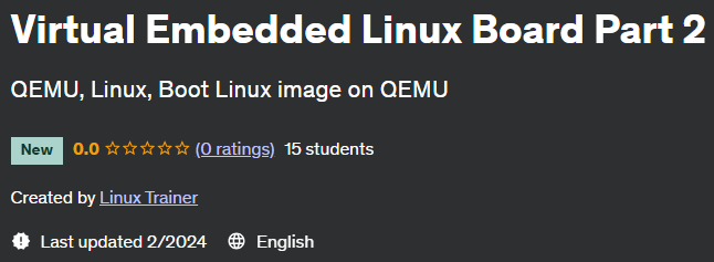 Virtual Embedded Linux Board Part 2