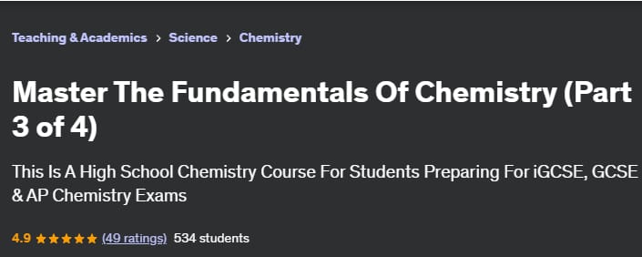 Master The Fundamentals Of Chemistry (Part 3 of 4)