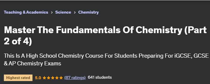 Master The Fundamentals Of Chemistry (Part 2 of 4)