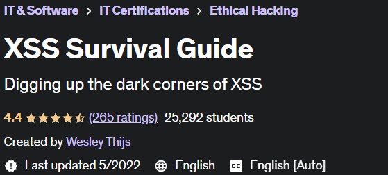 XSS Survival Guide