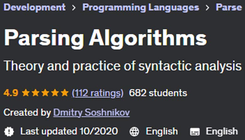 Parsing Algorithms