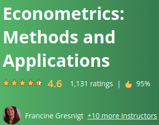 Econometrics: Methods and Applications