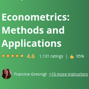 Econometrics: Methods and Applications