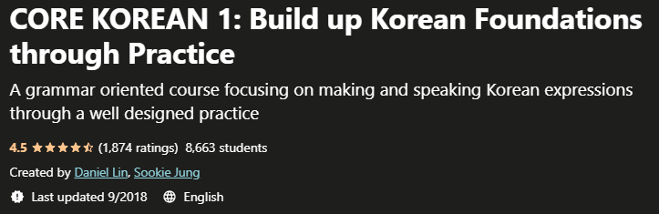 CORE KOREAN Build up Korean Foundations through Practice