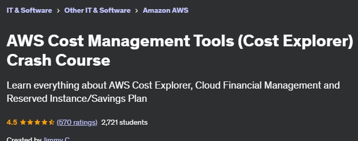 AWS Cost Management Tools (Cost Explorer) Crash Course