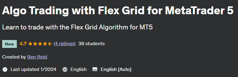 Algo Trading with Flex Grid for MetaTrader 5