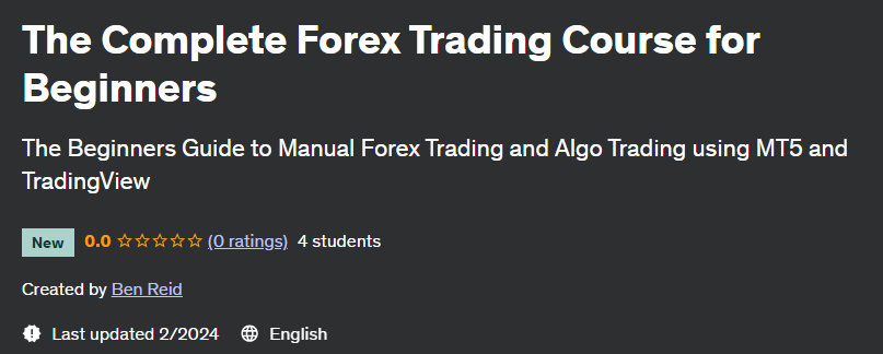 The Complete Forex Trading Course for Beginners