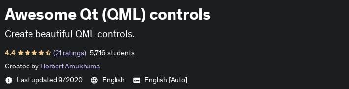 Awesome Qt (QML) controls