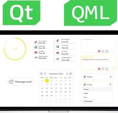 Awesome Qt (QML) controls