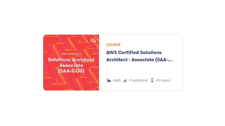 AWS Certified Solutions Architect - Associate (SAA-C03)