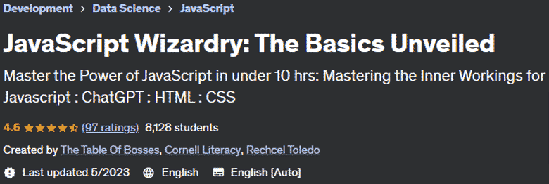 JavaScript Wizardry: The Basics Unveiled