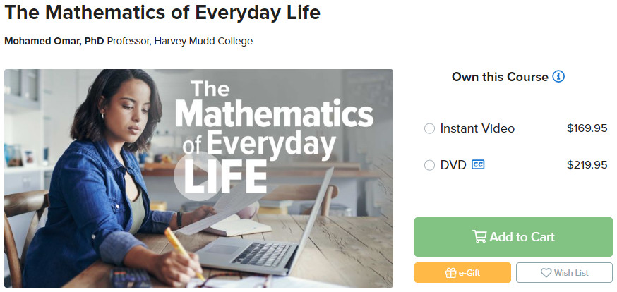 The Mathematics of Everyday Life 