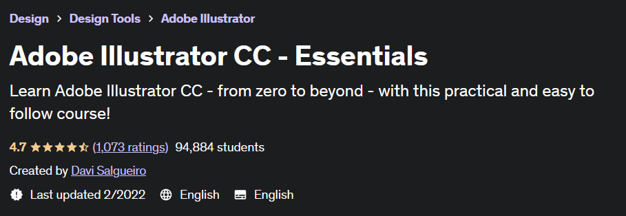 Adobe Illustrator CC - Essentials