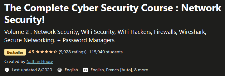 The Complete Cyber ​​Security Course: Network Security!