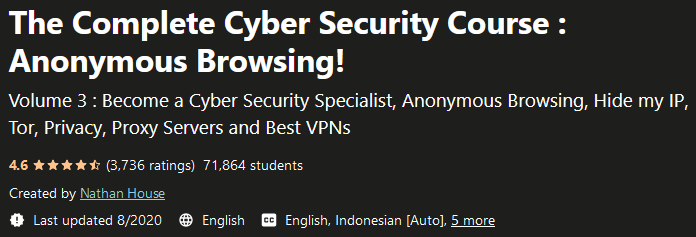 The Complete Cyber ​​Security Course: Anonymous Browsing!