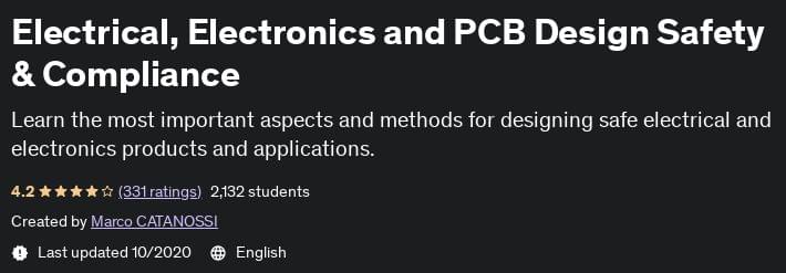 Electrical, Electronics and PCB Design Safety & Compliance