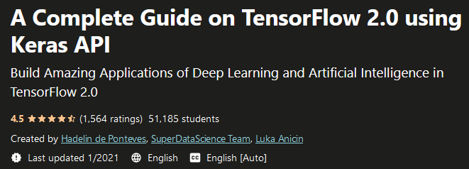 A Complete Guide on TensorFlow 2.0 using Keras API