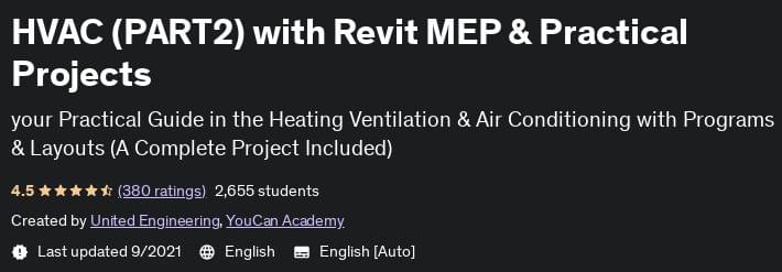 HVAC (PART2) with Revit MEP & Practical Projects