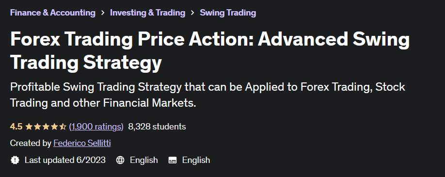 Forex Trading Price Action: Advanced Swing Trading Strategy