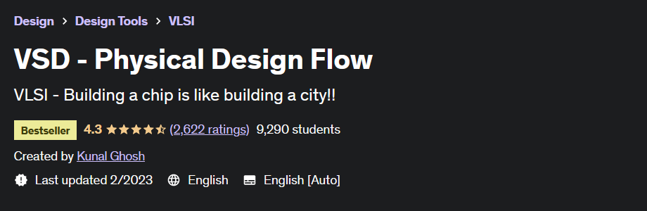 VSD - Physical Design Flow