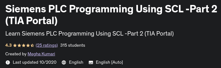 Siemens PLC Programming Using SCL - Part 2 (TIA Portal)