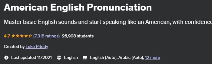 American English Pronunciation