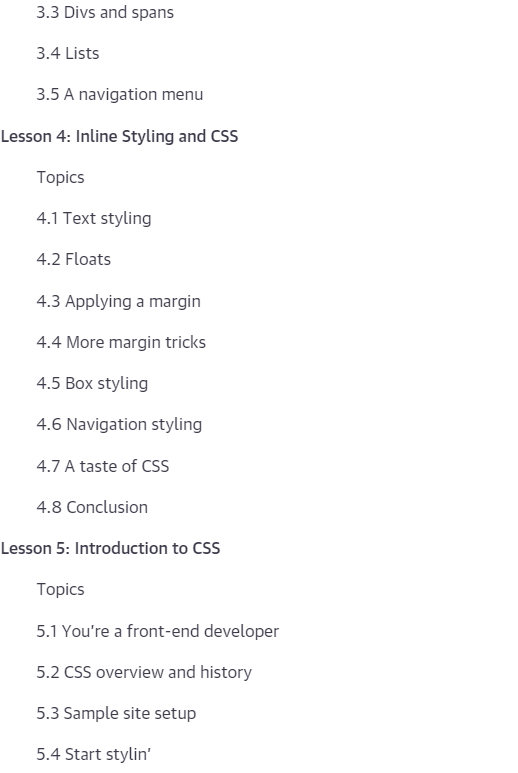 Learn Enough HTML, CSS and Layout to Be Dangerous