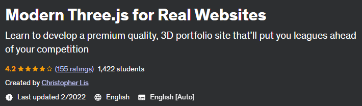 Modern Three.js for Real Websites