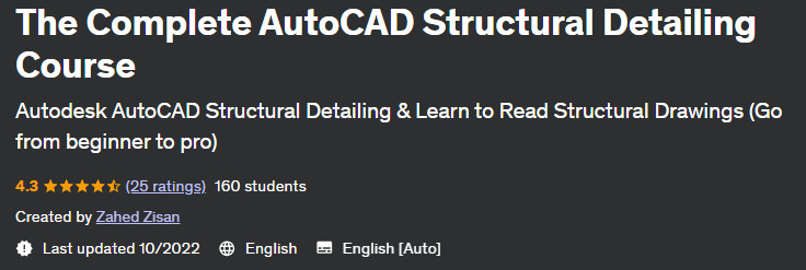 The Complete AutoCAD Structural Detailing Course