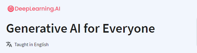 Generative AI for everyone