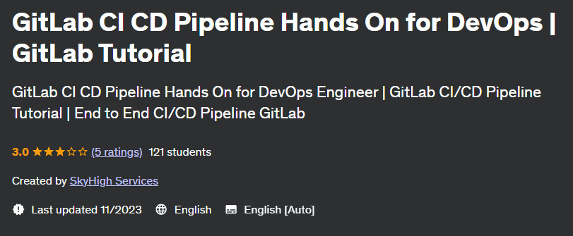 GitLab CI CD Pipeline Hands On for DevOps |  GitLab Tutorial