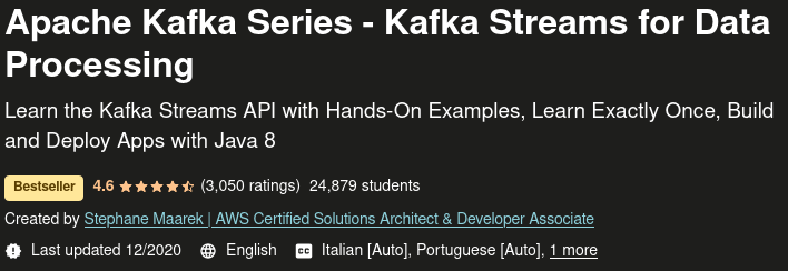 Apache Kafka Series - Kafka Streams for Data Processing Main