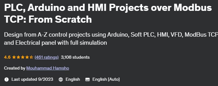 PLC, Arduino and HMI Projects over Modbus TCP_ From Scratch