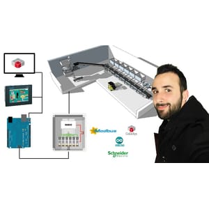 PLC, Arduino and HMI Projects over Modbus TCP_ From Scratch