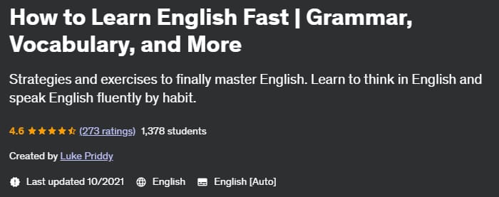 How to Learn English Fast _ Grammar, Vocabulary, and More