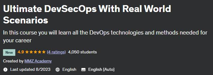 Ultimate DevSecOps With Real World Scenarios